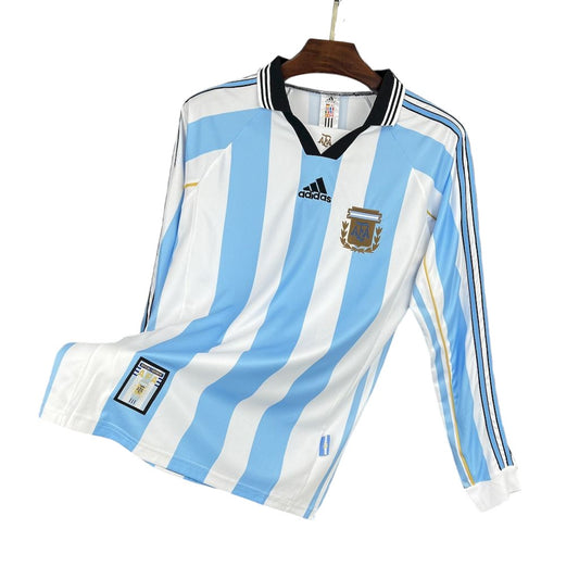 Argentina 1986 Long Sleeve Home Jersey