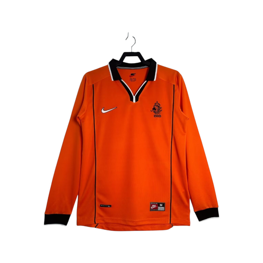 1998 Netherlands Home Long Sleeve Jersey
