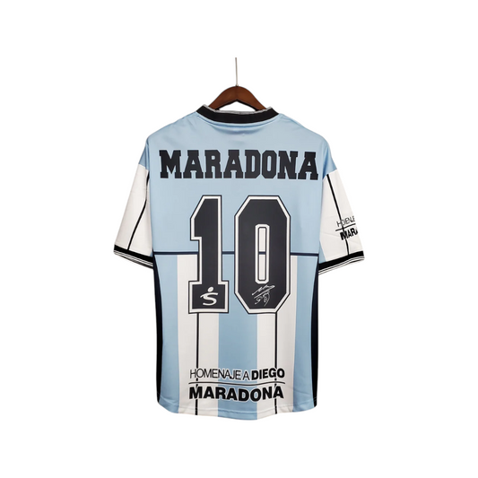 2001 Maradona Argentina 2001 Home Jersey