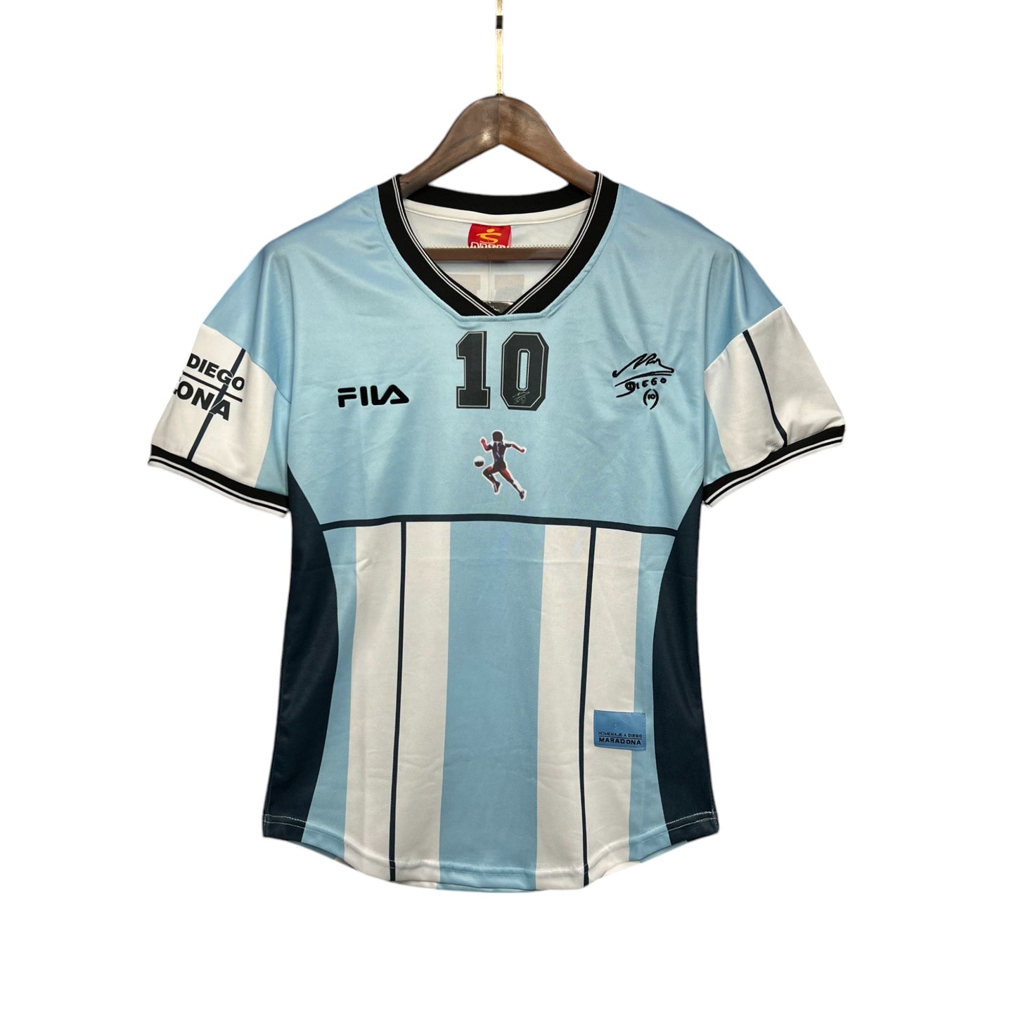 Argentina 2001 Home Jersey Maradona Edition