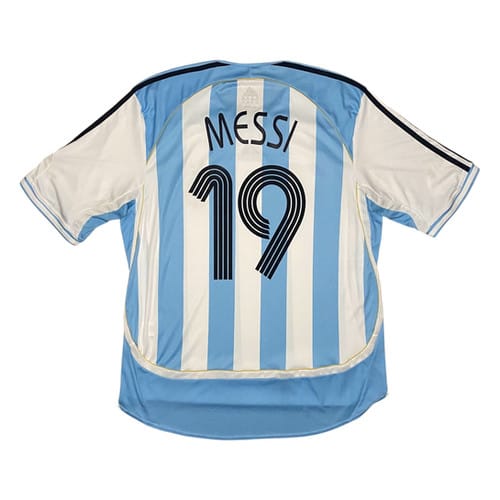 2005 Messi First Argentina Home Jersey