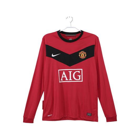 Manchester United 2009/2010 Home Long Sleeve Jersey