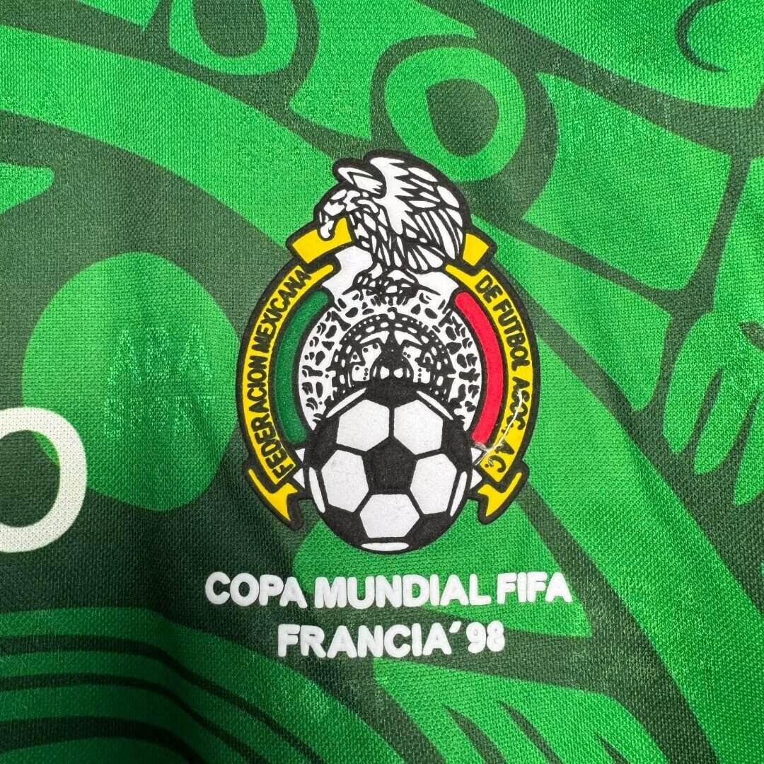 Mexico 1998 Home Jersey