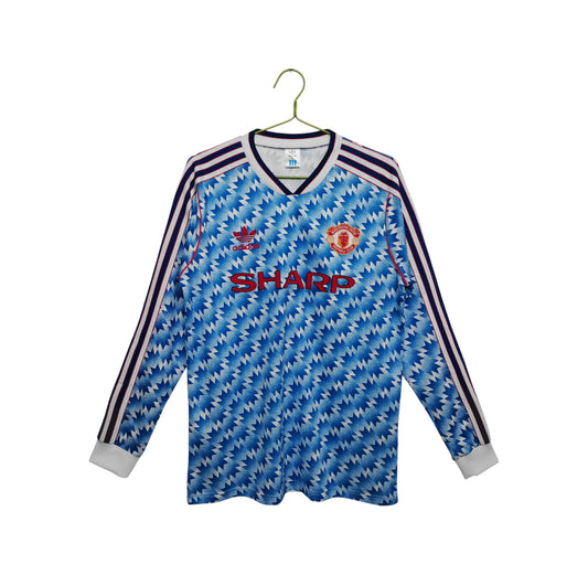 Manchester United 1990/1992 Away Long Sleeve Jersey
