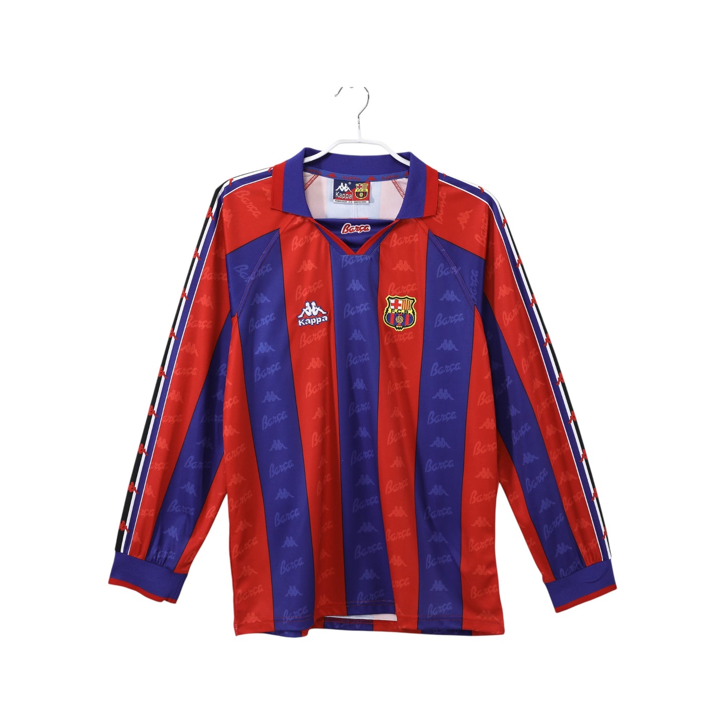 FC Barcelona 1995/1996 Long Sleeve Home Jersey