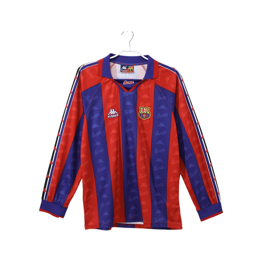 FC Barcelona 1995/1996 Long Sleeve Home Jersey