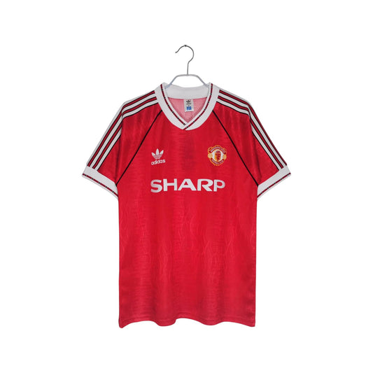 Manchester United 1991/1992 Home Long Sleeve Jersey